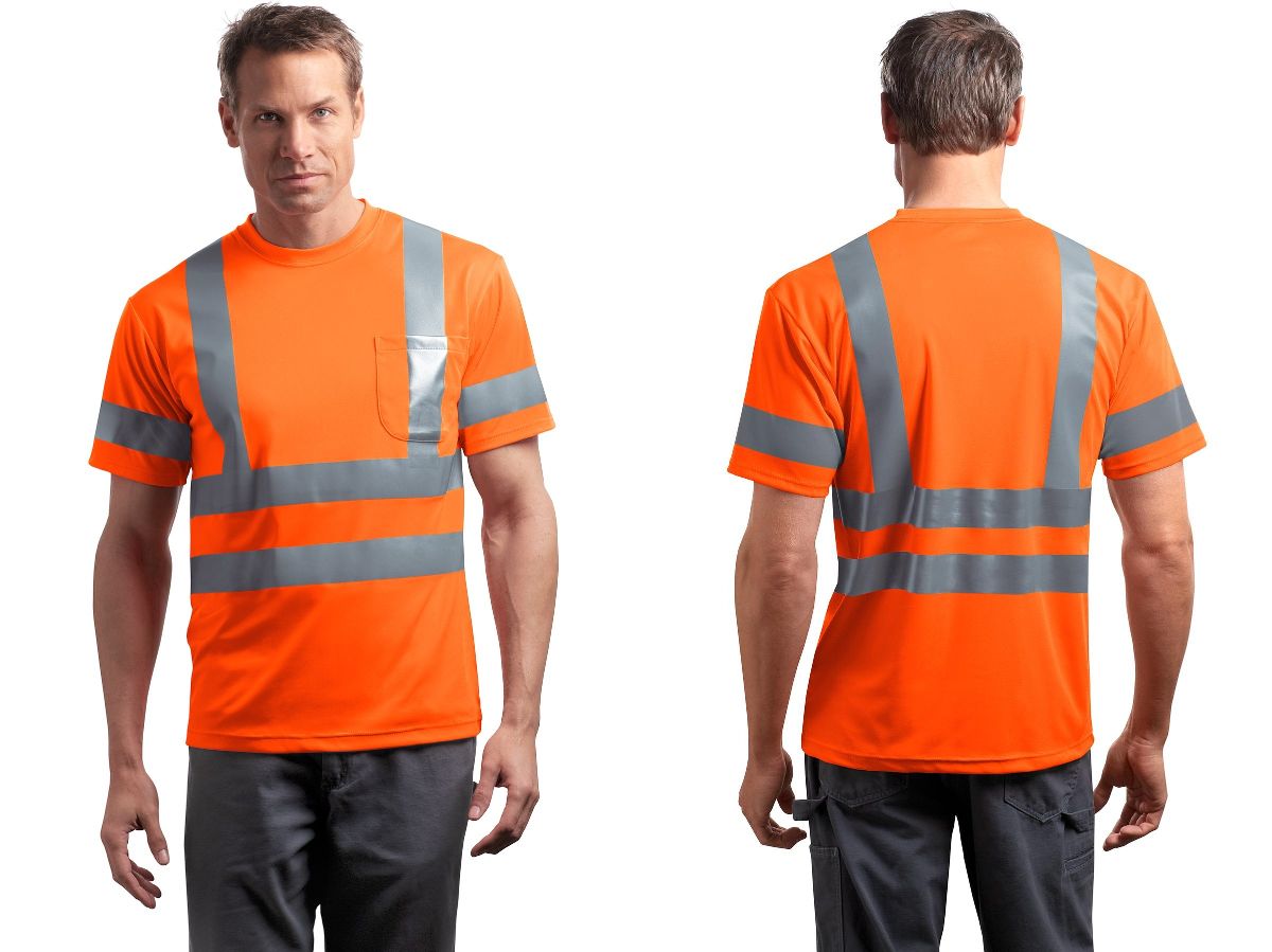 Men's Reflective Safety Tee