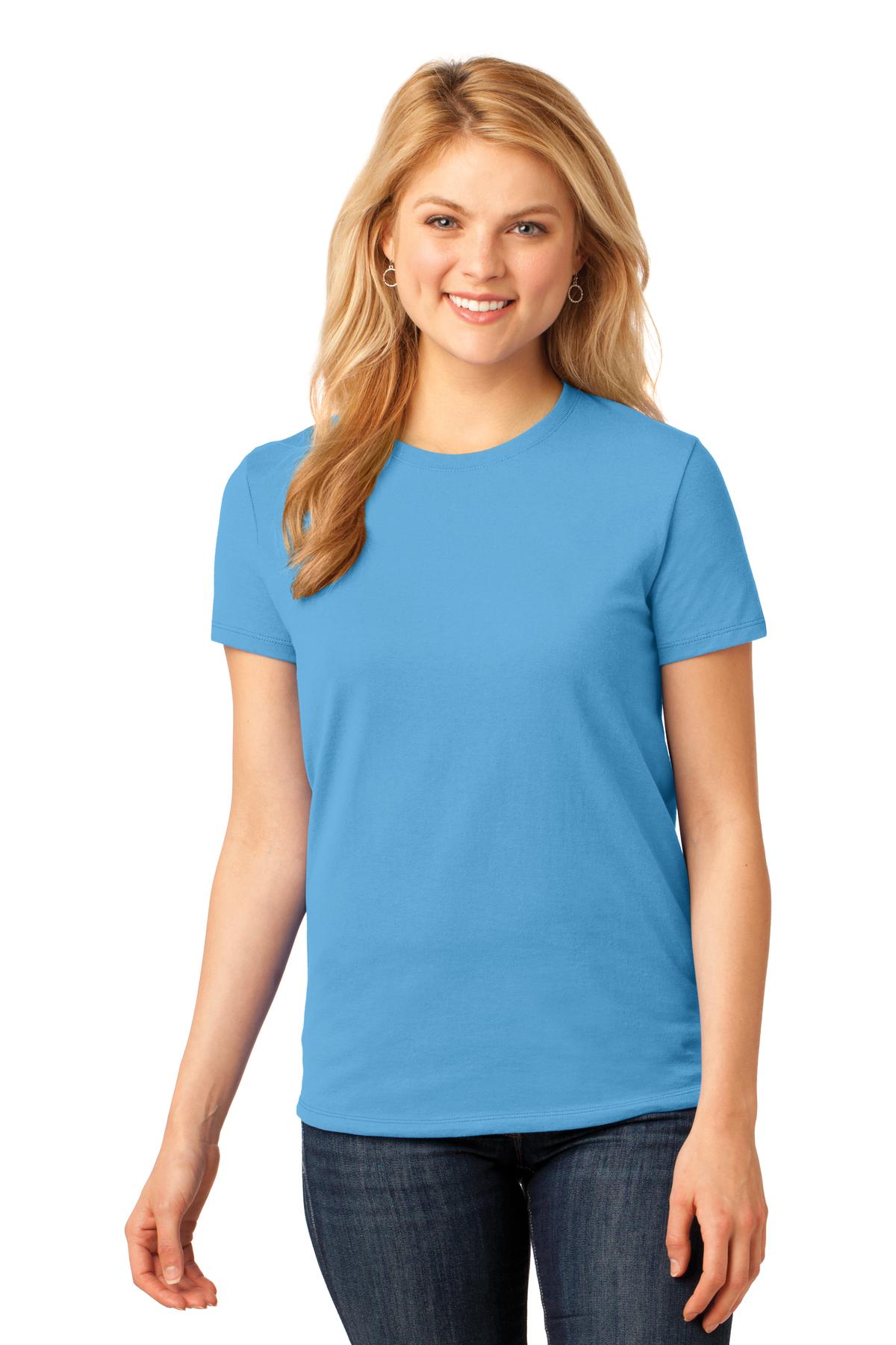 Ladies Core Cotton Tee.